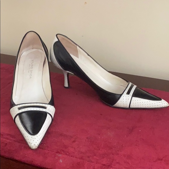 via spiga white pumps